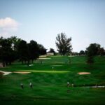 View of Hole #13 green at City Park Golf Course