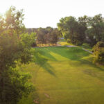 Hole #8 Green Surrounded by Trees