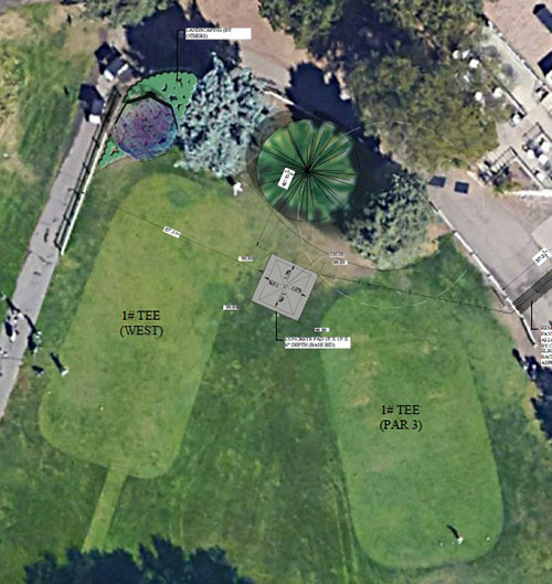 Starter Area for West and Par 3