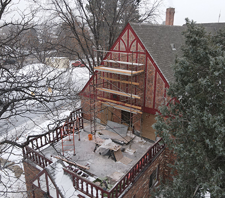 Gables During Renovation