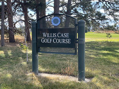 Entry Sign Before New Installation