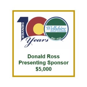 Donald Ross Presenting Sponsor